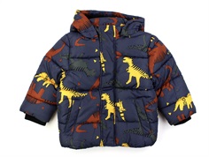 Name It dark sapphire dino puffer winter jacket